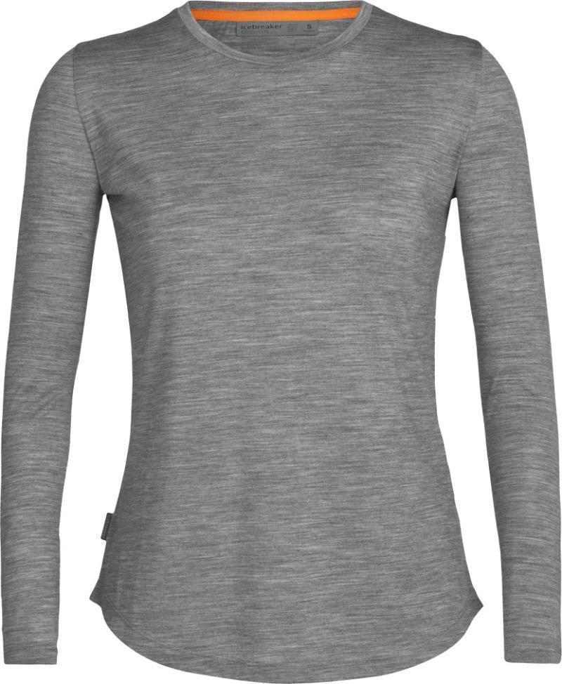 Sphere II LS Tee - Womens - Metro Heather 1