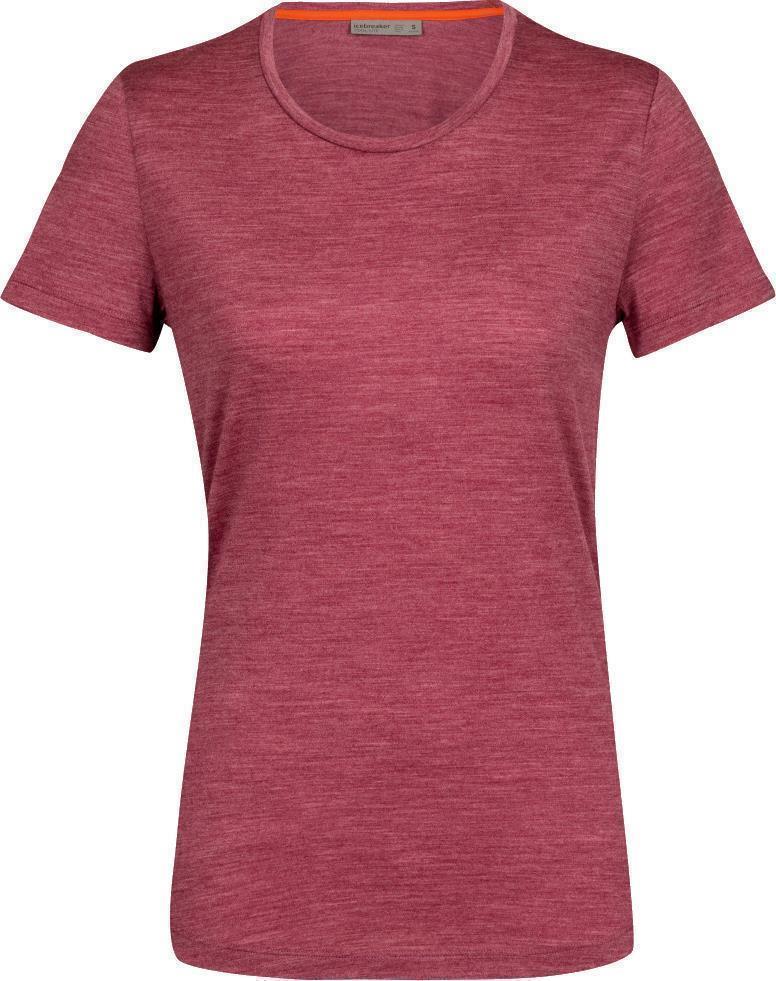 Sphere II SS Tee - Womens - Cherry Heather 1