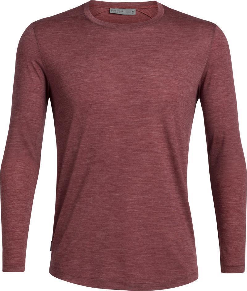Sphere LS Crewe - Mens - Cabernet Heather 1