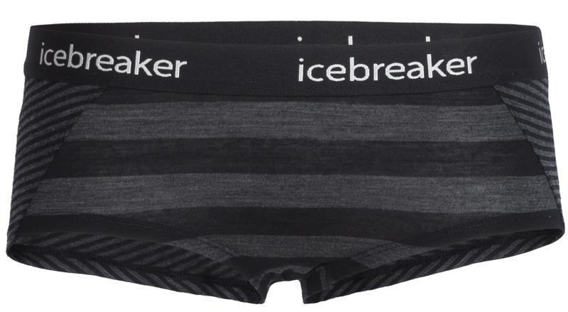 Sprite Hot Pants - Womens - black / jet heather - stripe 1