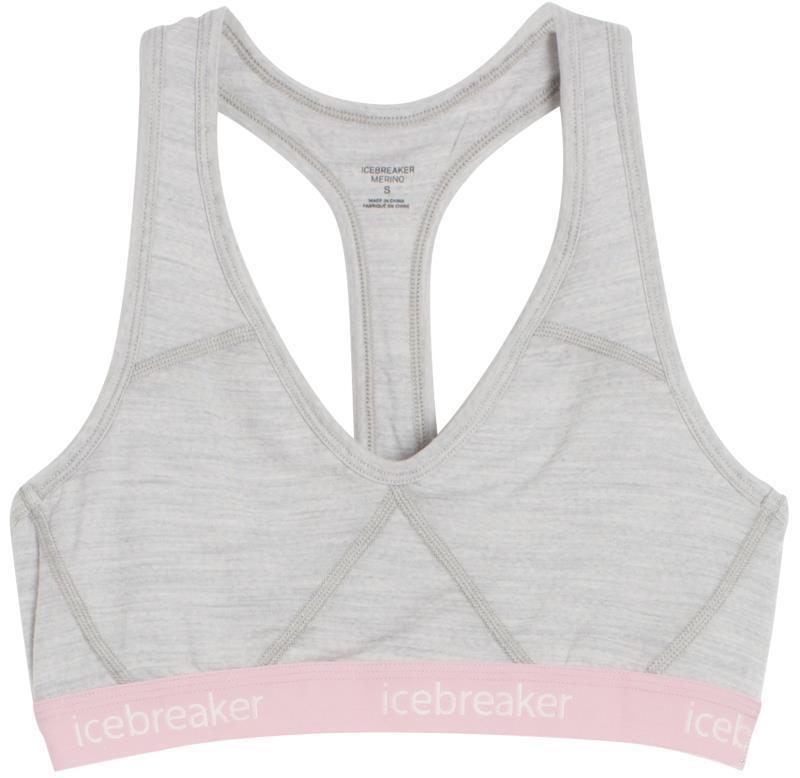 Sprite Racerback Bra - Blizzard Heather / Camellia 1