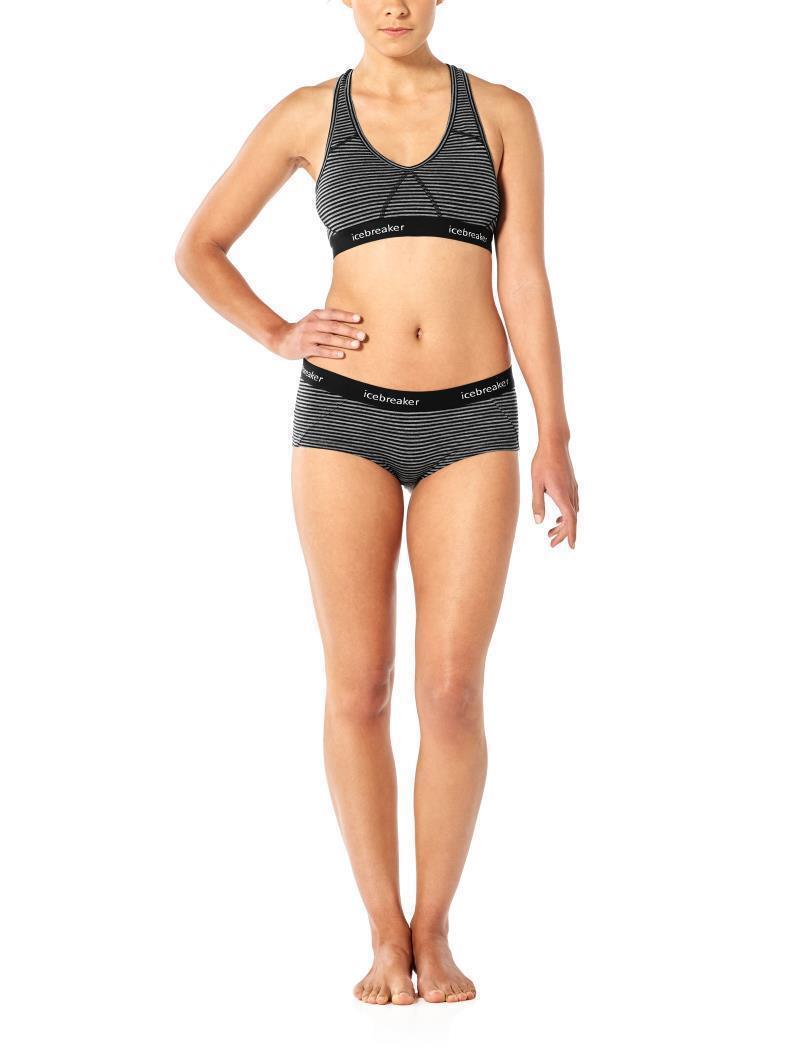 Sprite Racerback Bra - Gritstone Heather - Stripe 3