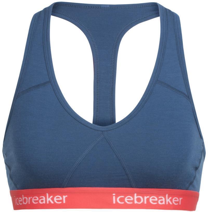 Sprite Racerback Bra - Prussian Blue / Poppy Red 1
