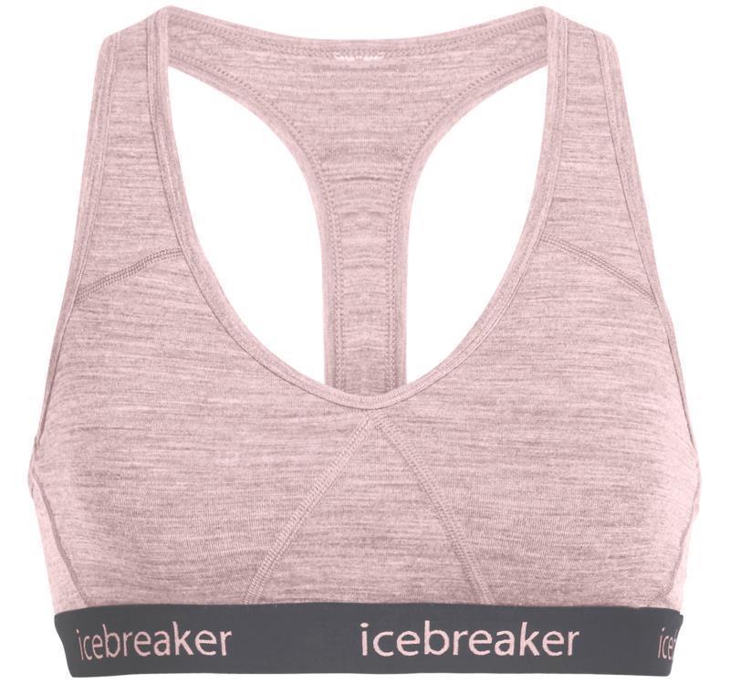 Sprite Racerback Bra - Soft Pink Heather / Stealth 1