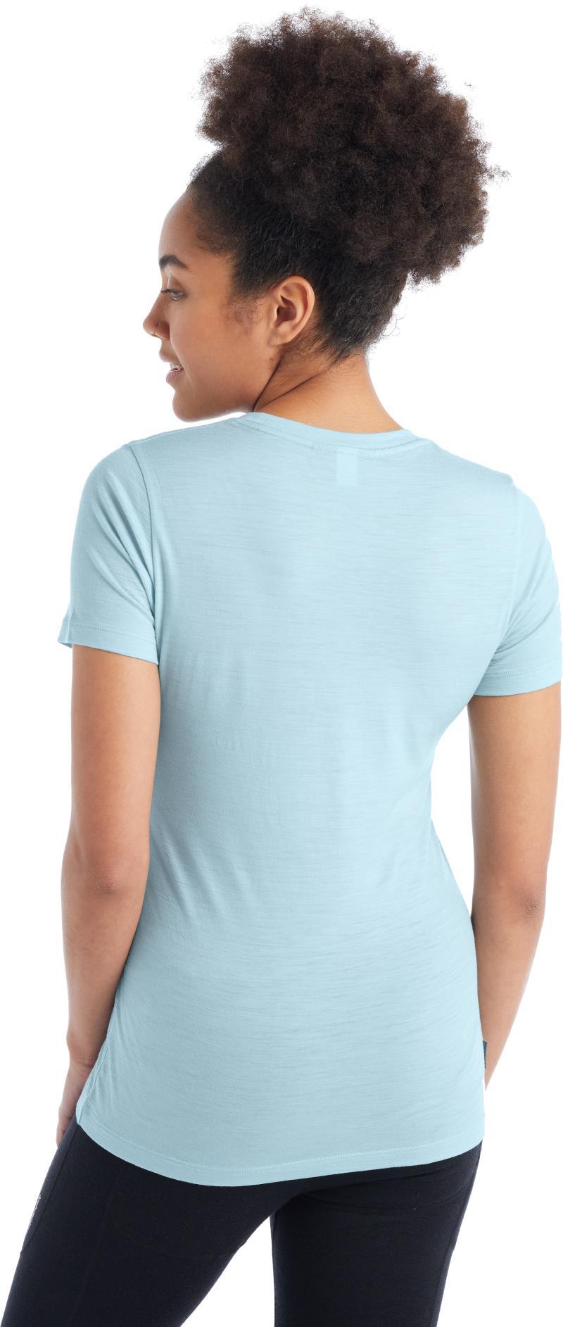 Tech Lite II SS Scoop Tee - Fabulous Ferns - Womens - haze 1