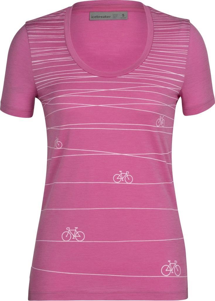 Tech Lite II SS Scoop Tee - Hill Sprint - Womens - cosmic 1