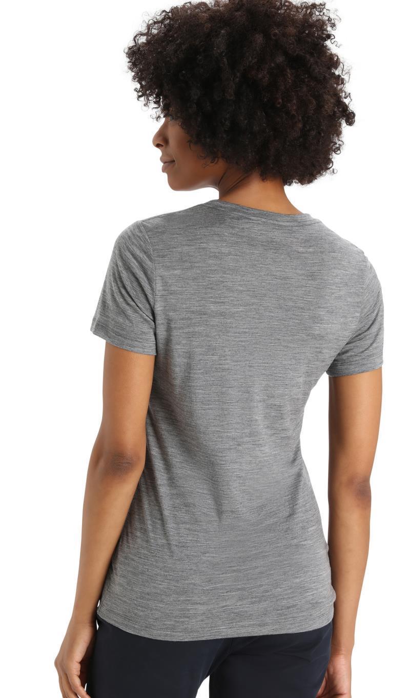 Tech Lite II SS Scoop Tee - Migration - Womens - gritstone heather 1