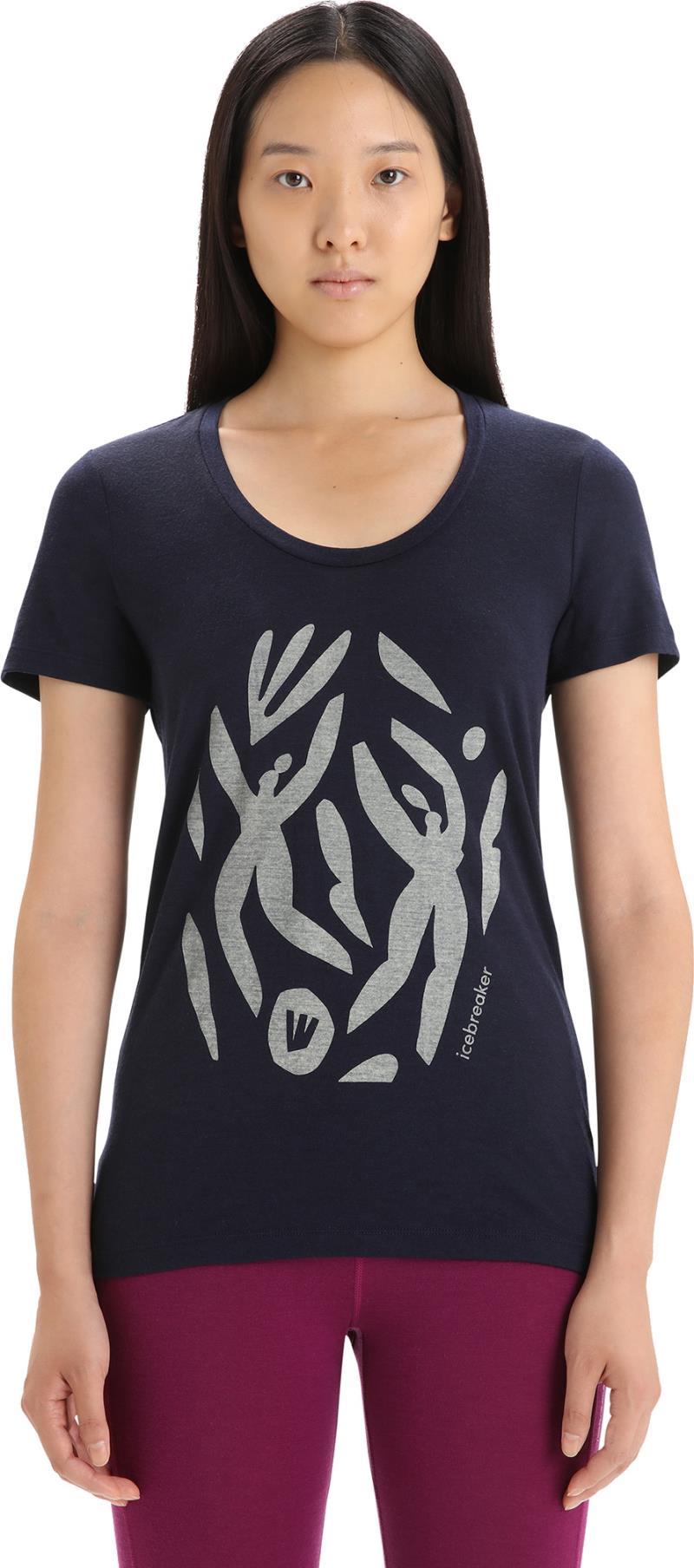 Tech Lite II SS Scoop Tee - Nature Celebration - go berry 1