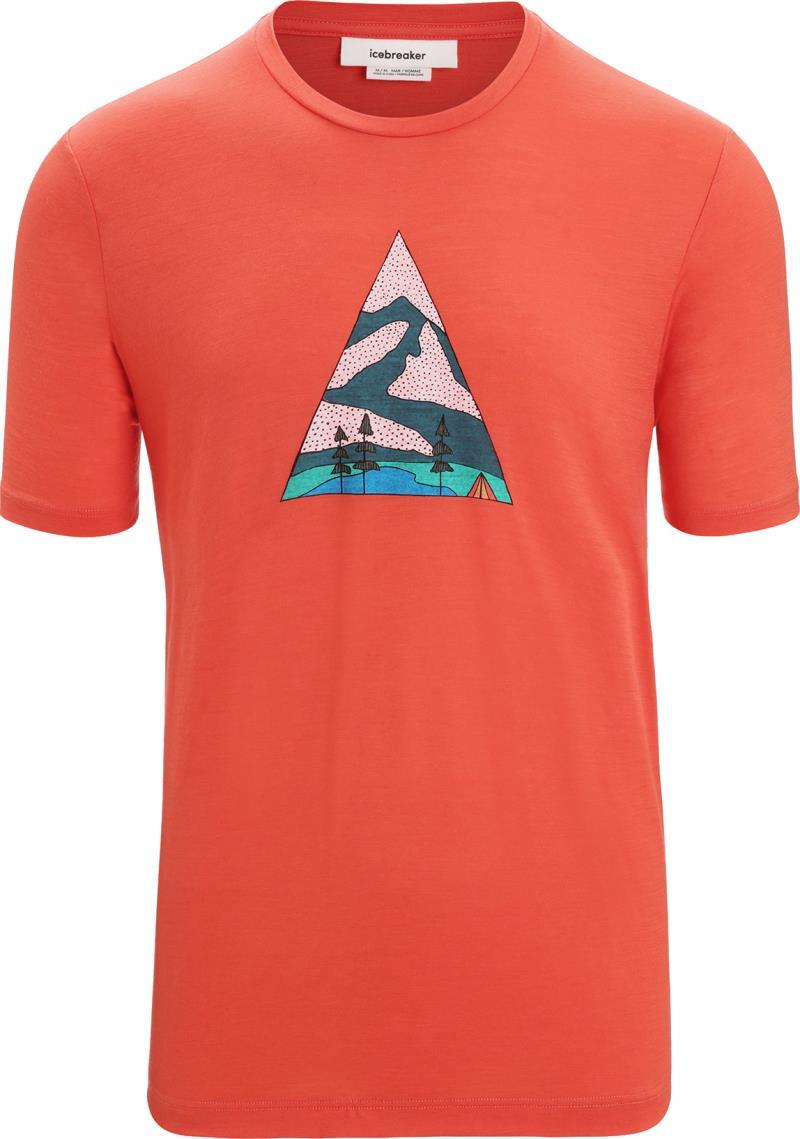 Tech Lite II SS Tee - Camping Grounds - Mens - Vibrant Earth 1