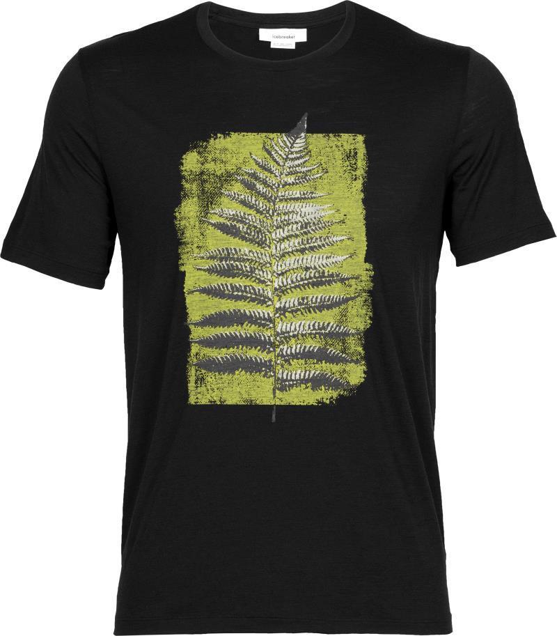 Tech Lite II SS Tee - Fern Imprint - Mens - black 1