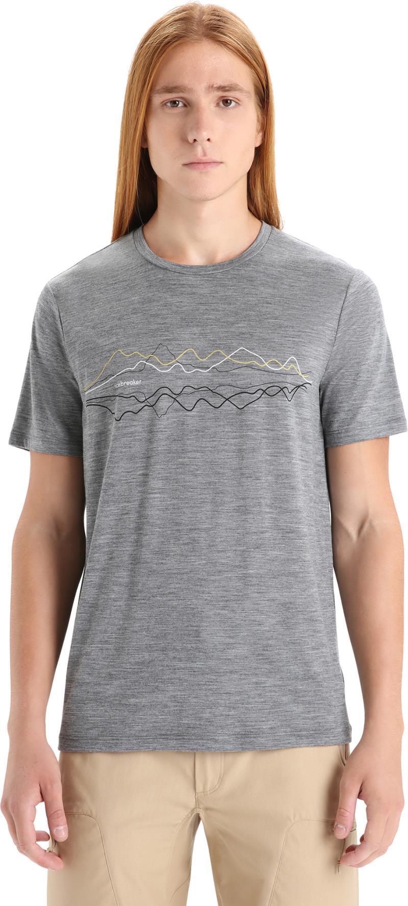 Tech Lite II SS Tee - Icebreaker - Mens - Gritstone Heather 3