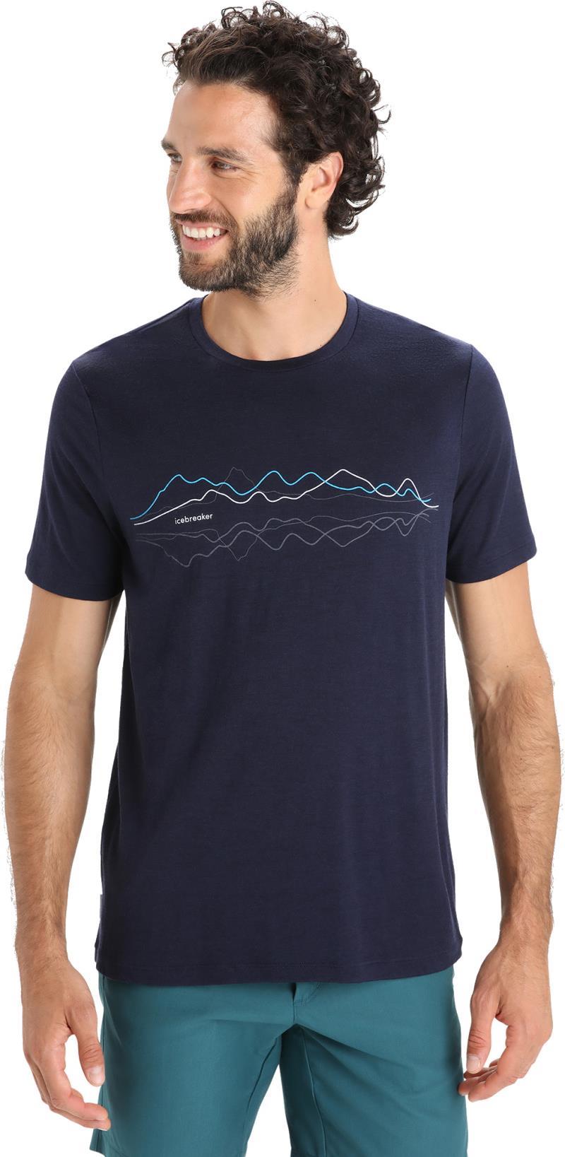 Tech Lite II SS Tee - Icebreaker - Mens - Midnight Navy #401 3