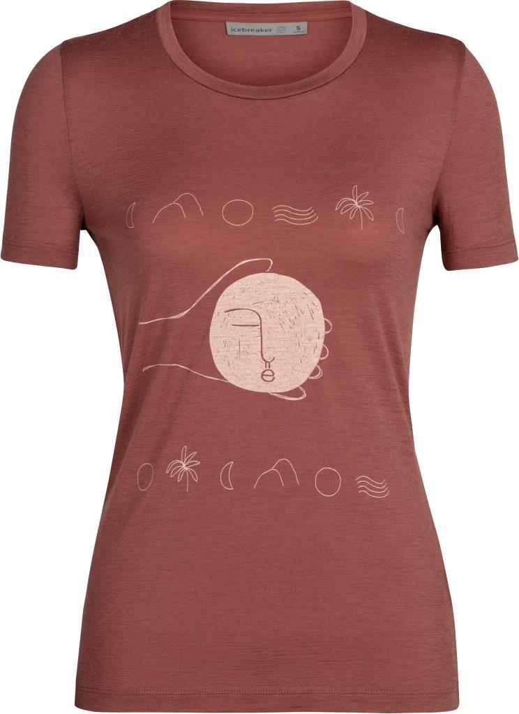 Tech Lite II SS Tee - Moon Sonnet - Womens - grape 1