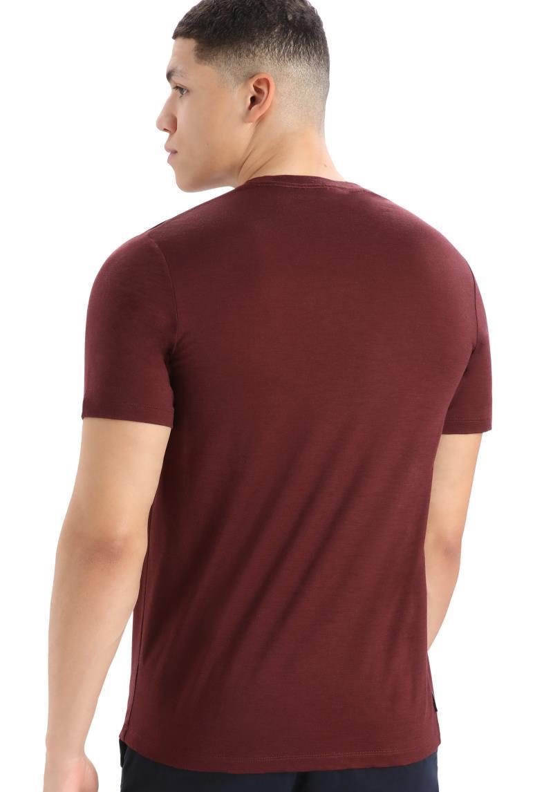 Tech Lite II SS Tee - Mountain Geology - Mens - espresso 1