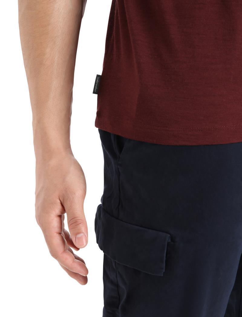 Tech Lite II SS Tee - Mountain Geology - Mens - espresso 1