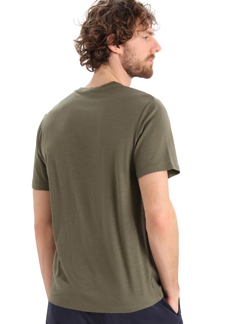Tech Lite II SS Tee - Mountain Geology - Mens - loden 1