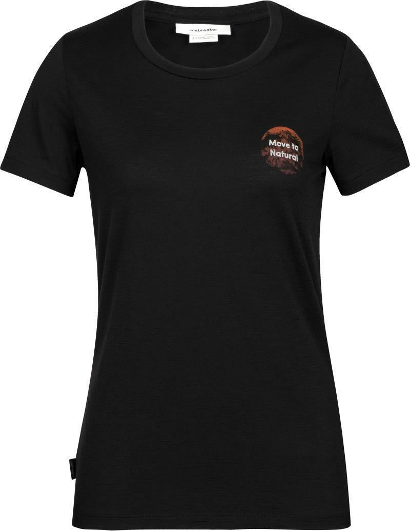 Tech Lite II SS Tee - Natural Alps - Womens - black 1