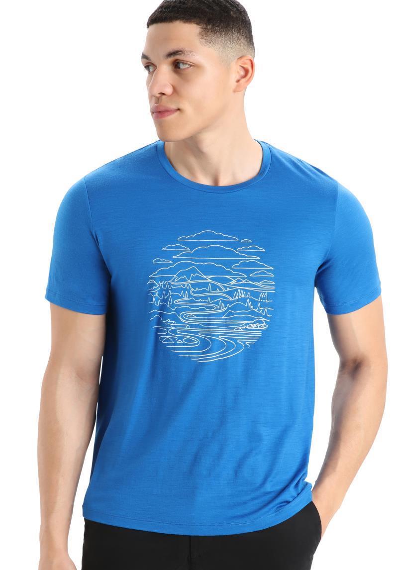Tech Lite II SS Tee - Pump Track - Mens - lazurite 1