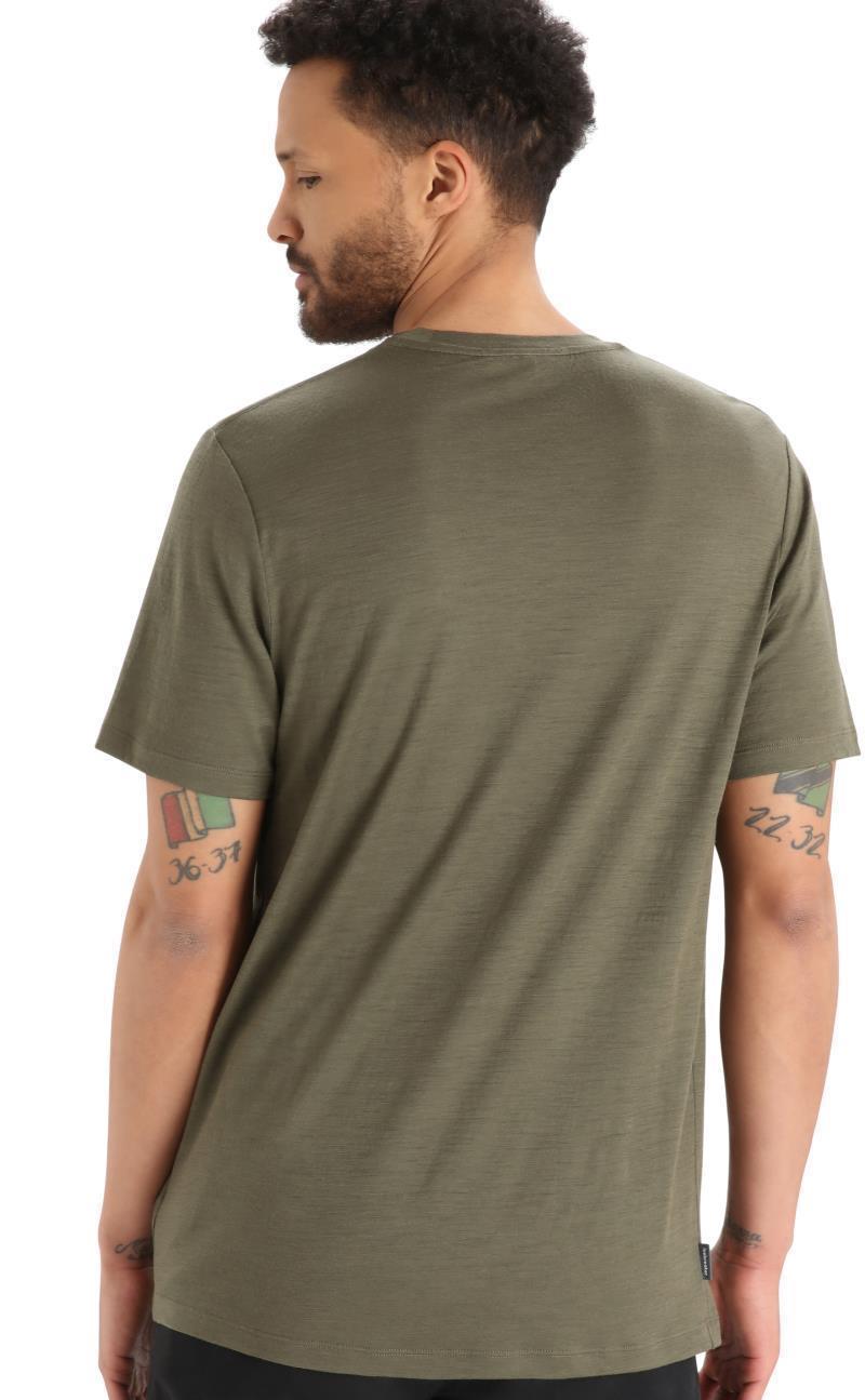 Tech Lite II SS Tee - Ski Stripes - Mens - Loden 3