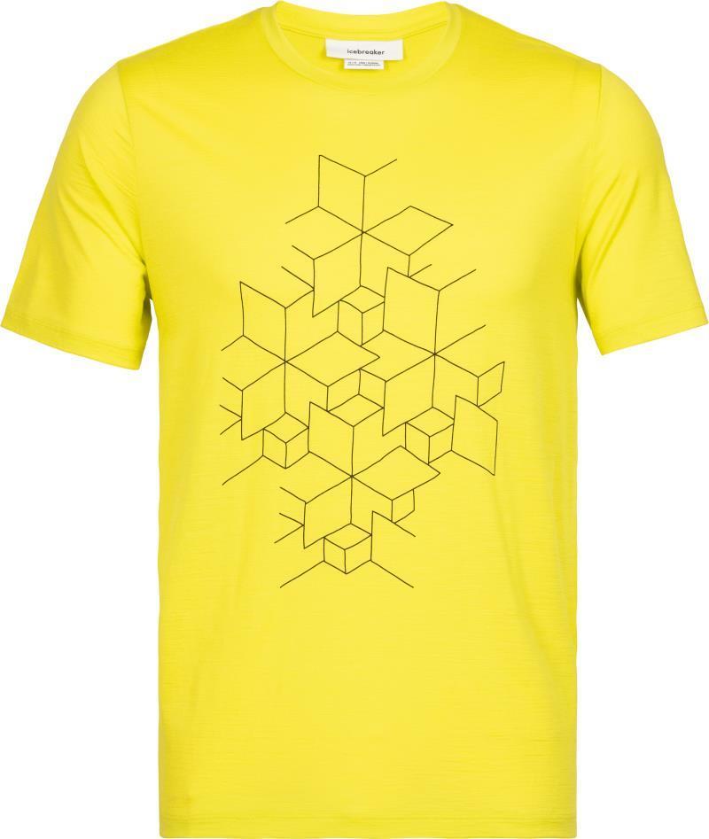 Tech Lite II SS Tee - Snowflake - Mens - Shine 1