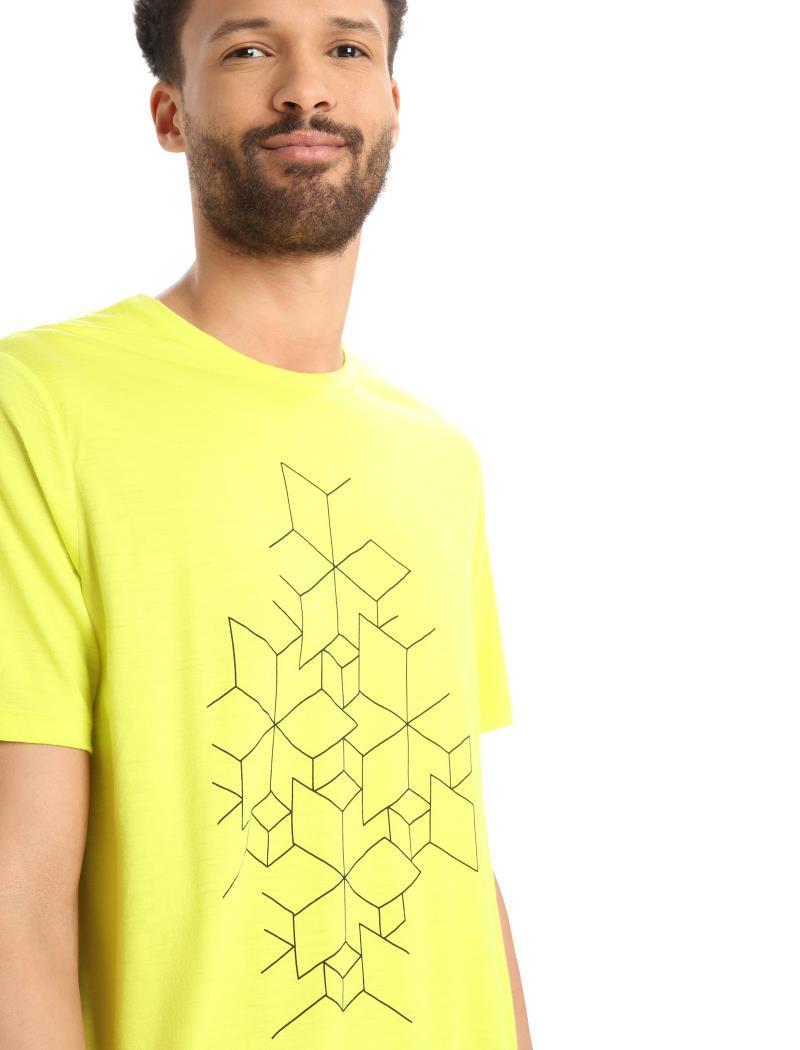 Tech Lite II SS Tee - Snowflake - Mens - shine 1