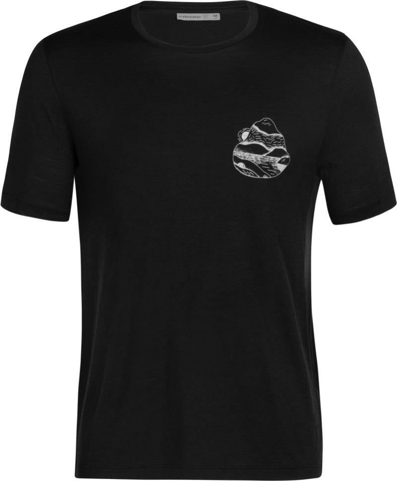 Tech Lite II SS Tee - Sunrise Ridge - Mens - black 1