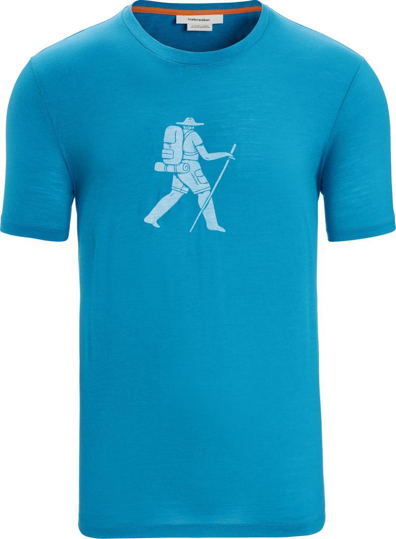 Tech Lite II SS Tee - Trail Hiker - Mens - Geo Blue 1