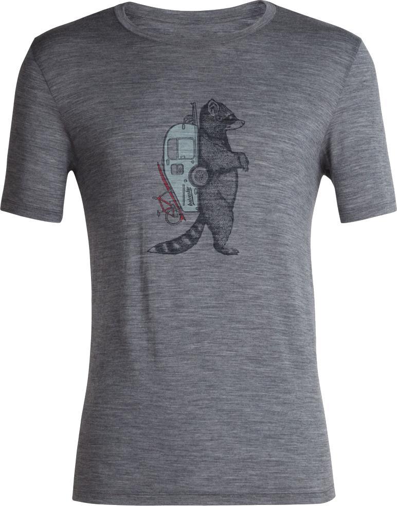 Tech Lite II SS Tee - Waschbar Wandering - Mens - gritstone heather 1