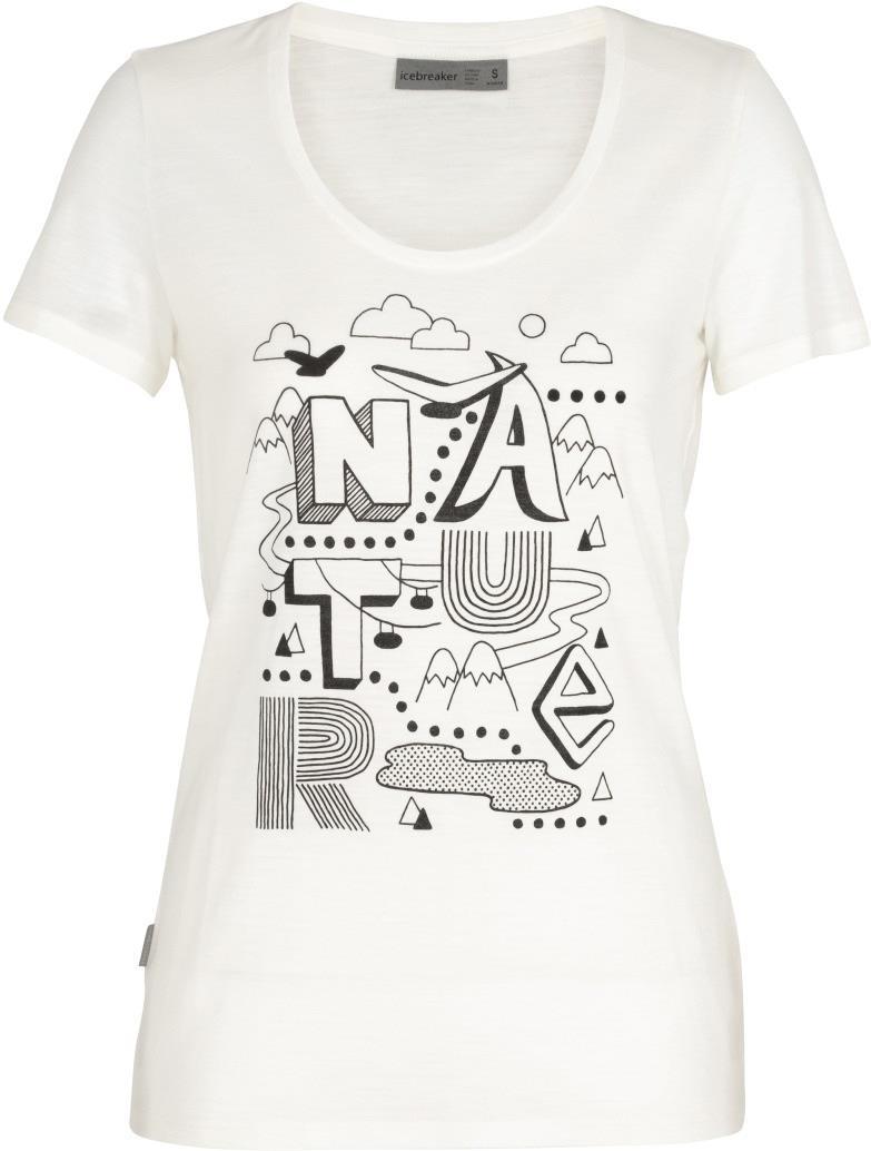 Tech Lite SS Scoop Nature - Womens - snow 1