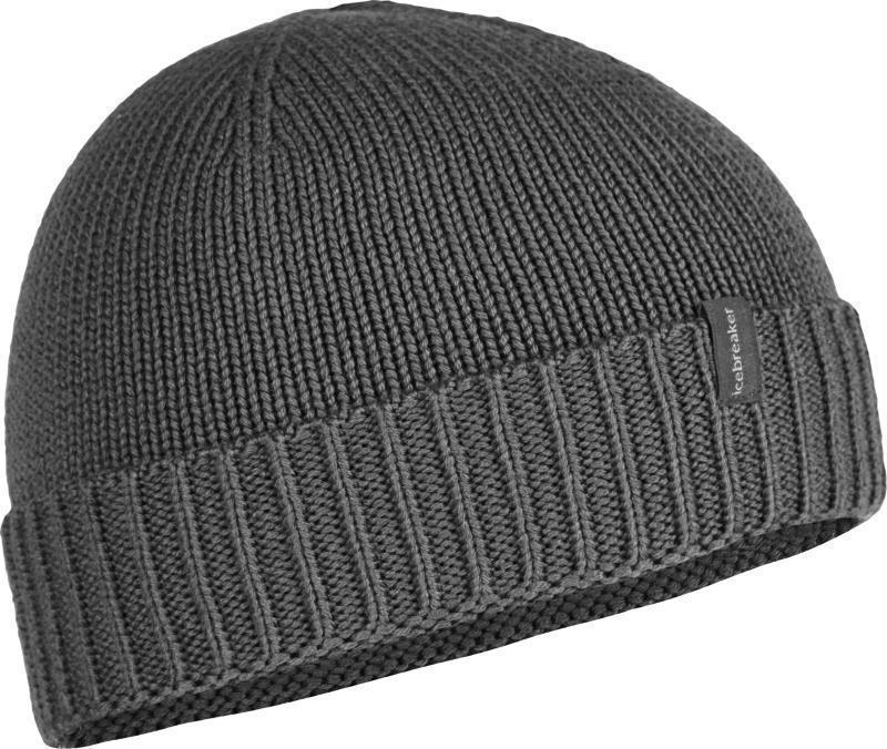 Vela Cuff Beanie - gritstone heather 1