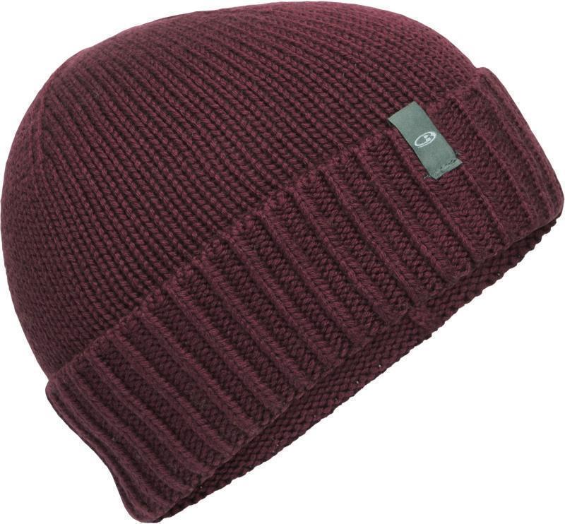 Vela Cuff Beanie - redwood 1