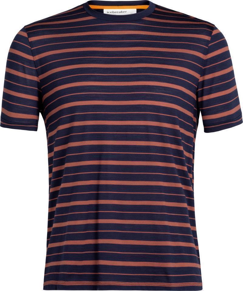 Wave SS Tee - Stripe - Mens - Midnight Navy / Grape - Stripe 1