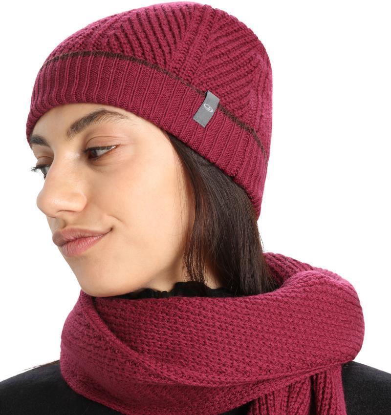 Waypoint Beanie - Cherry / Espresso 3