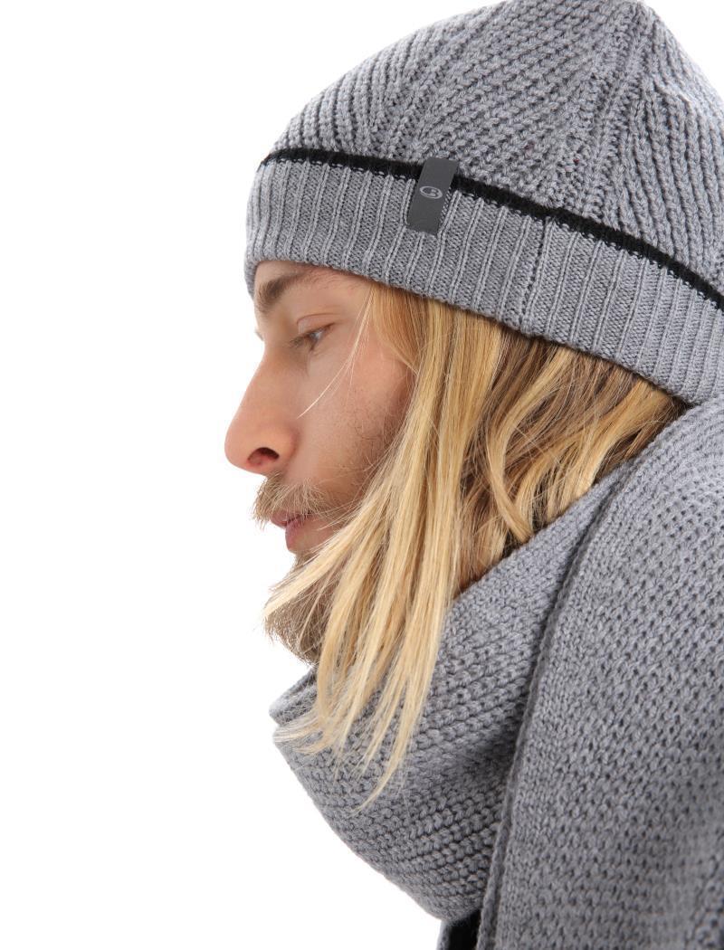 Waypoint Beanie - Gritstone Heather / Black 2