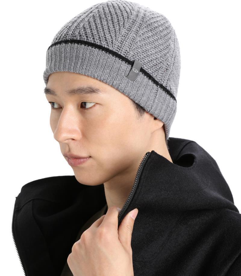 Waypoint Beanie - Gritstone Heather / Black 3