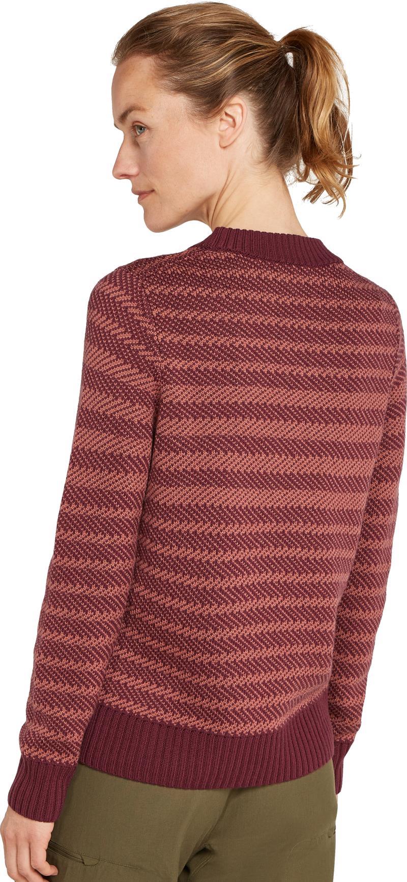 Waypoint Crewe Sweater - Womens - Port / Cedarwood / Stripe 3