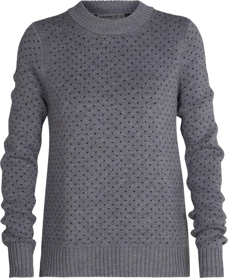 Waypoint Crewe Sweater - Womens - gritstone heather / midngiht navy 1