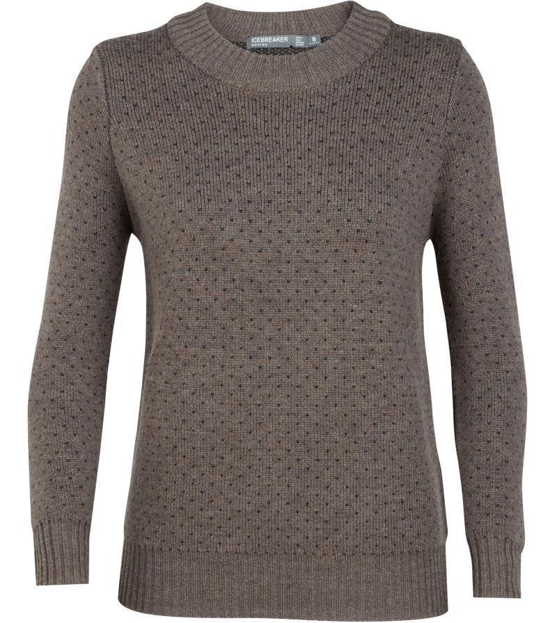 Waypoint Crewe Sweater - Womens - toast heather / char heather 1