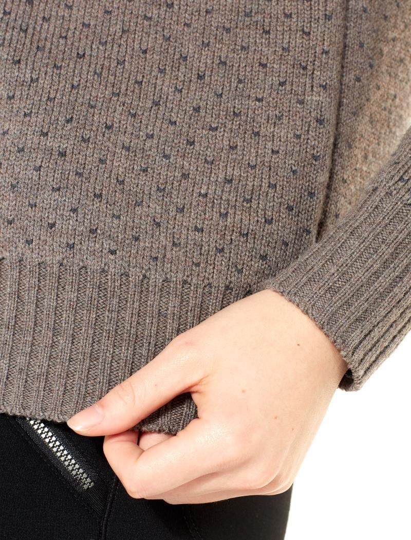 Waypoint Crewe Sweater - Womens - toast heather / char heather 1