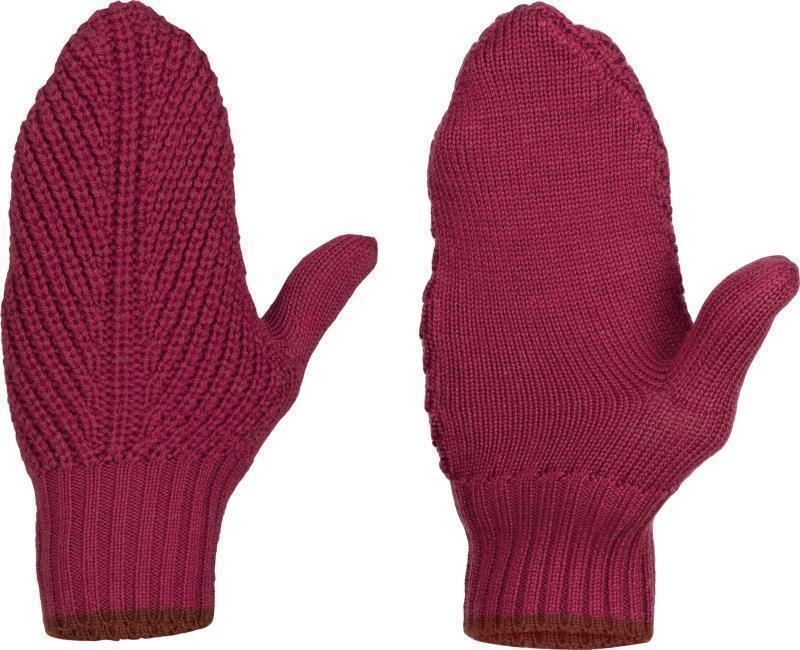 Waypoint Mittens - Cherry / Espresso 1
