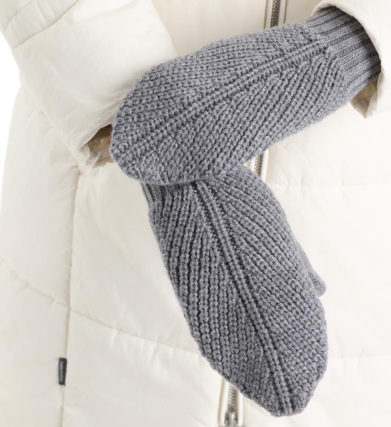 Waypoint Mittens - Gritstone Heather / Black 2