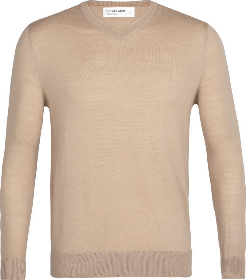 Wilcox LS V-Neck Sweater - Mens - praline 1