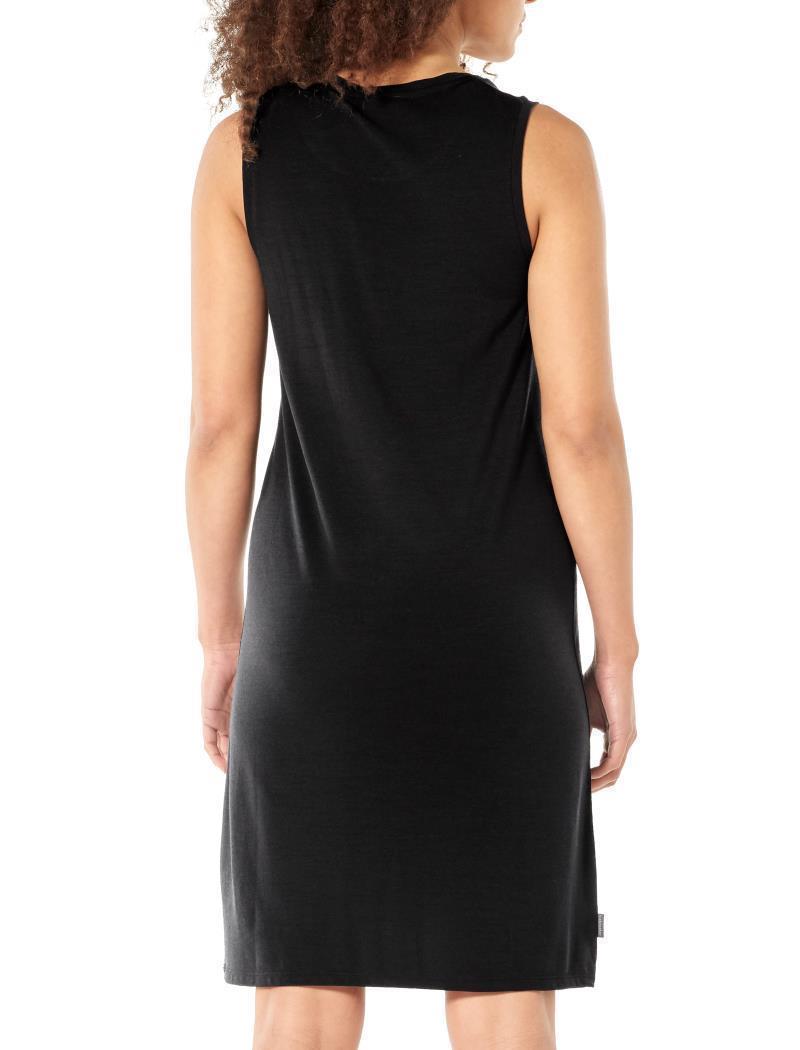Yanni Sleeveless Dress - black 1