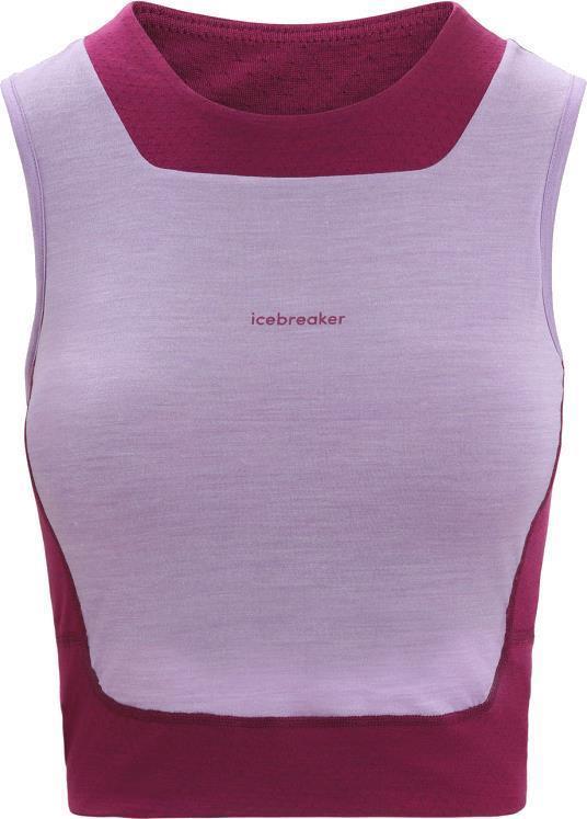 ZoneKnit Cropped Bra-Tank - Purple Gaze / Go Berry / CB 1