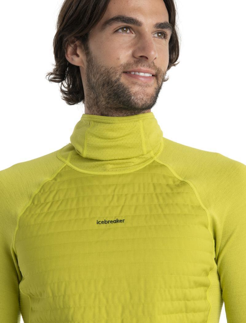 ZoneKnit Insulated LS Hoodie - Mens - Bio Lime 5