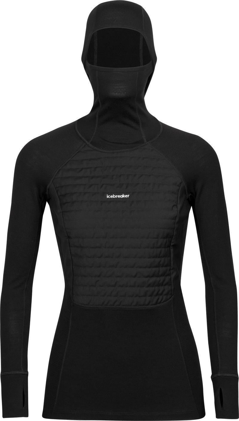 ZoneKnit Insulated LS Hoodie - Womens - Black 1