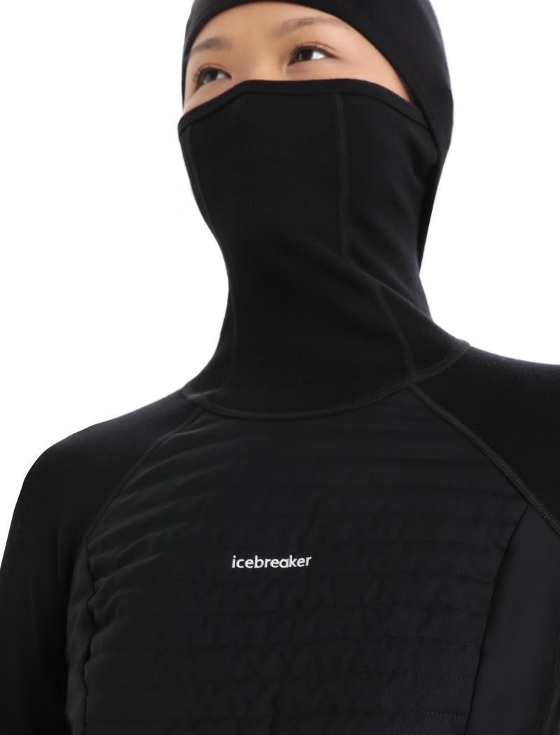ZoneKnit Insulated LS Hoodie - Womens - Black 7