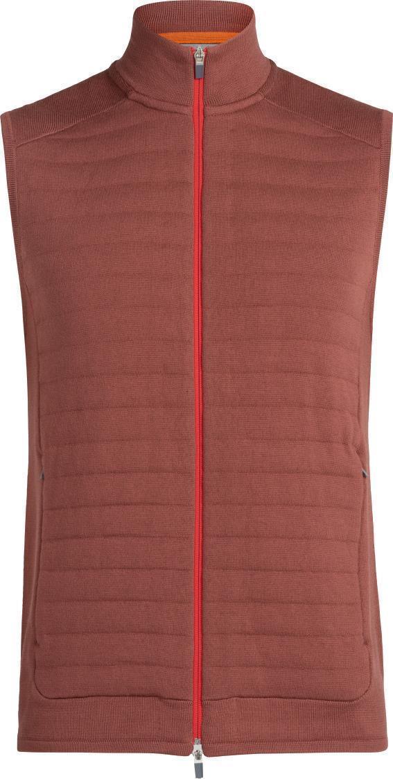 ZoneKnit Insulated Vest - Mens - Grape / Lava 1