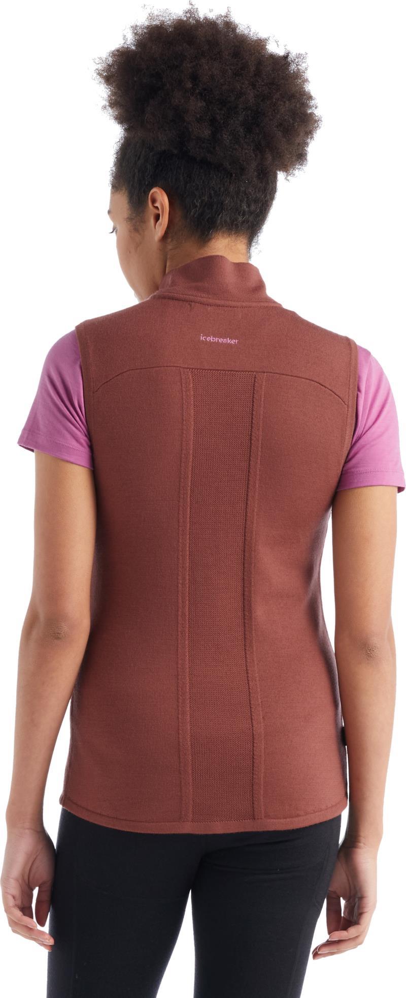 ZoneKnit Insulated Vest - Womens - Grape / Cosmic 3