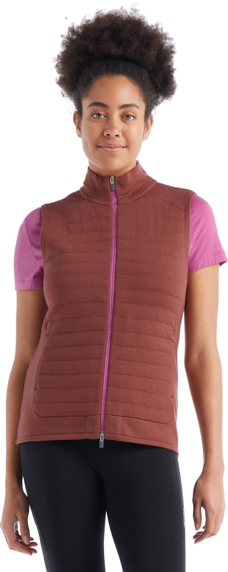 ZoneKnit Insulated Vest - Womens - Grape / Cosmic 2